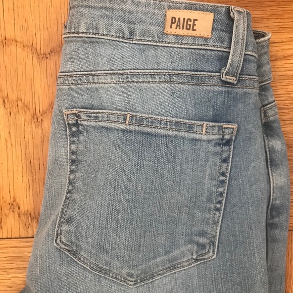 NWT PAIGE Verdugo Ankle Destructed Skinny Jeans 27 - Picture 8 of 8